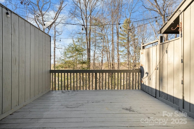 505 Victory Trl, Morganton, NC 28655 - view of wooden deck