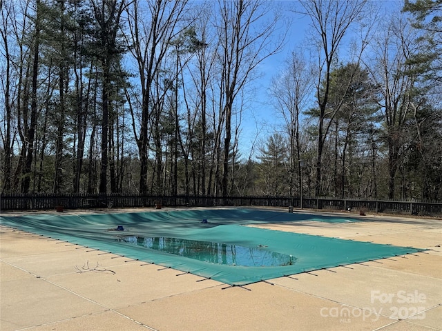 505 Victory Trl, Morganton, NC 28655 - community pool featuring a patio and fence