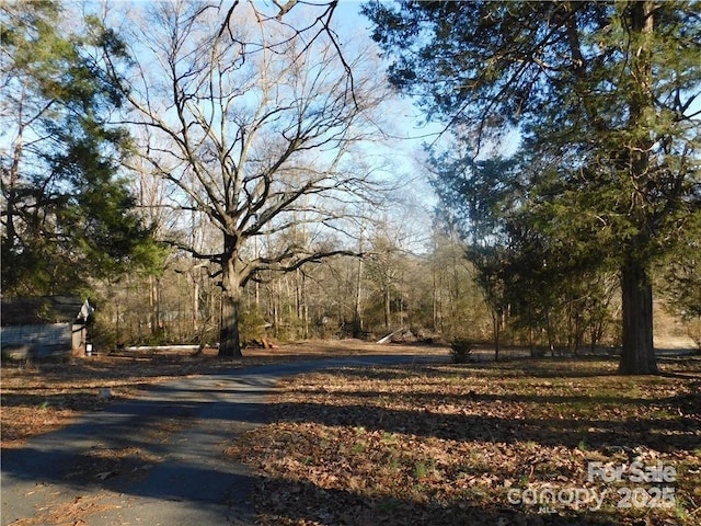 view of road