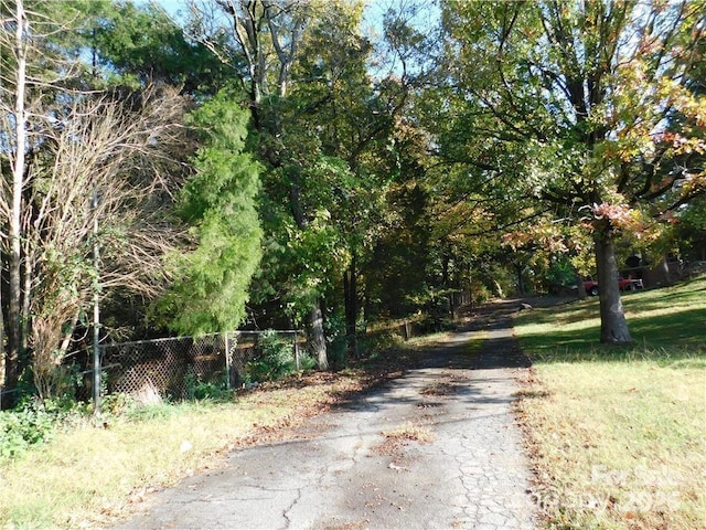 view of road