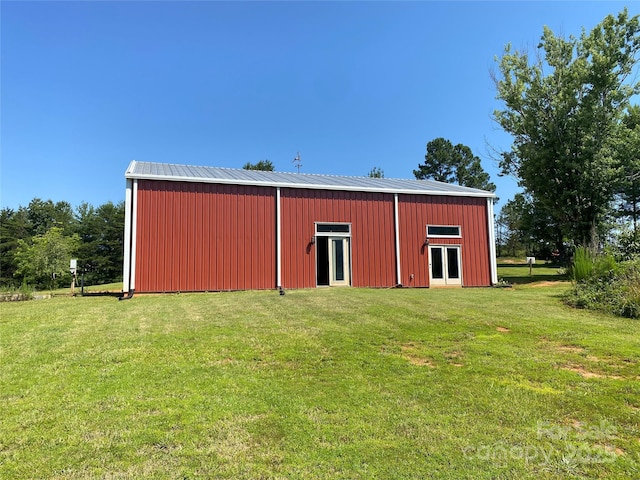 1180 Calton Rd, Bostic, NC 28018 - view of pole building featuring a lawn