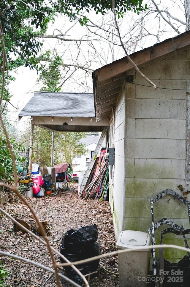 316 E 4th Ave, Gastonia, NC 28054 - view of property exterior with a shingled roof