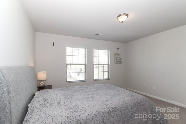 bedroom featuring carpet flooring