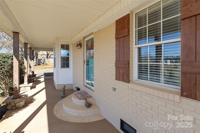 view of patio / terrace featuring a porch