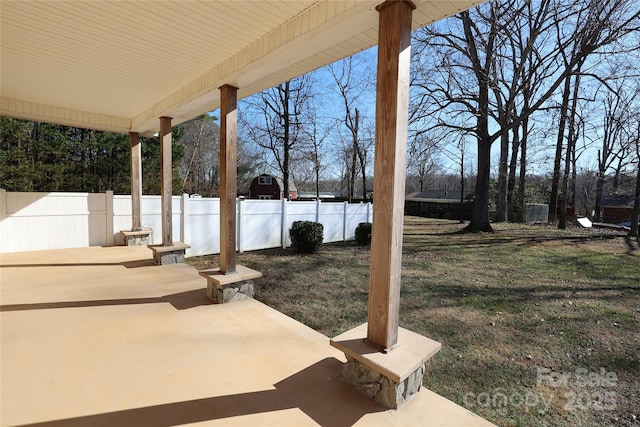 view of patio