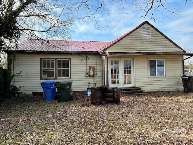 view of rear view of house