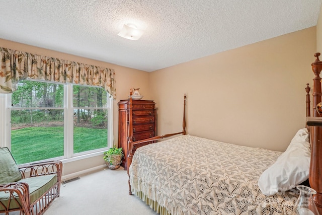406 Brief Rd W, Indian Trail, NC 28079 - carpeted bedroom featuring visible vents and a textured ceiling
