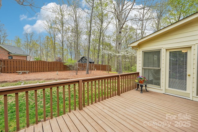 406 Brief Rd W, Indian Trail, NC 28079 - wooden terrace featuring a fenced backyard and a playground