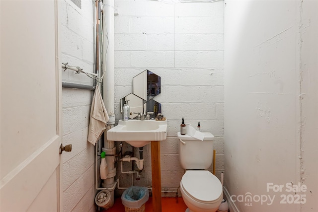 bathroom with toilet