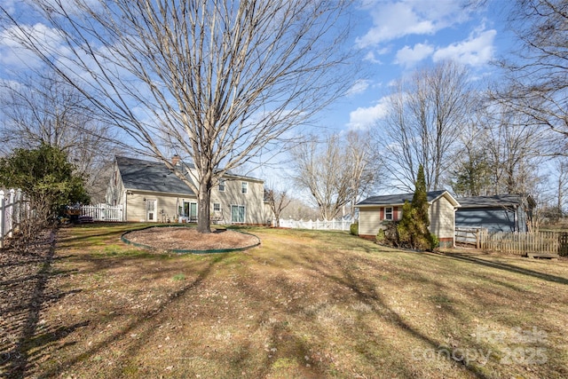 view of yard