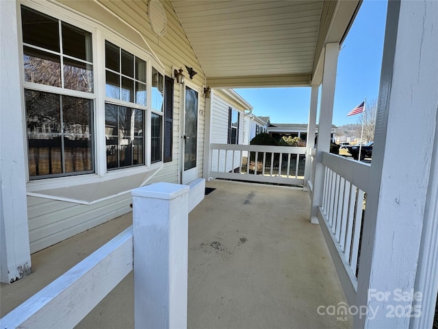 436 Riverwind Dr, Hendersonville, NC 28739 - view of patio with a porch