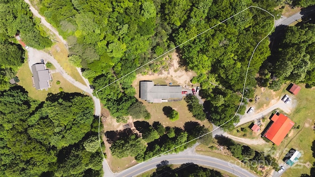 25 Upland Rd, Brevard, NC 28712 - aerial view of property's location with property boundaries highlighted