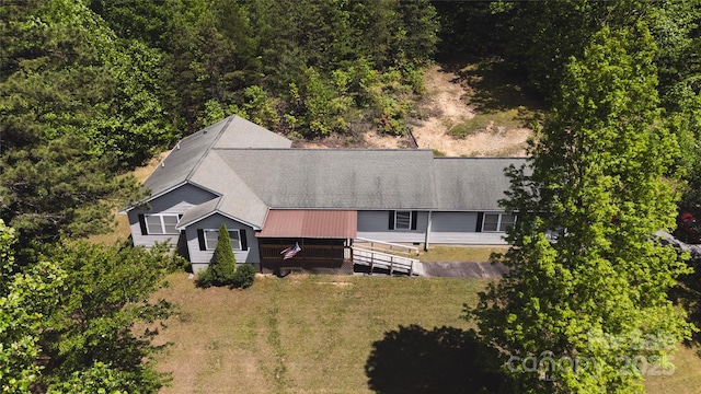 25 Upland Rd, Brevard, NC 28712 - view from above of property