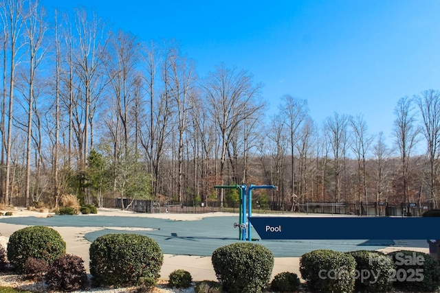 view of basketball court