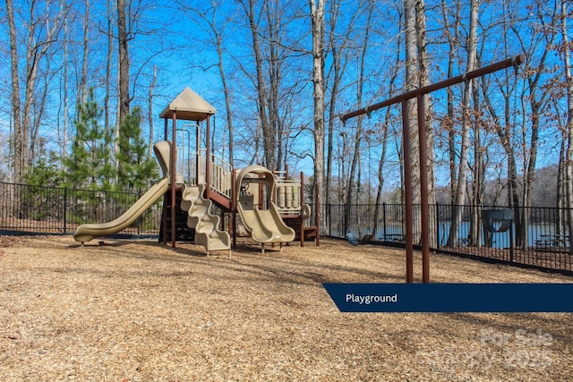 view of jungle gym