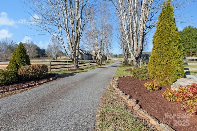 view of road