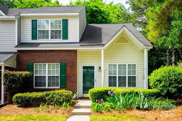 1748 Pergola Pl, Charlotte, NC 28213 - view of front of property featuring brick siding and roof with shingles