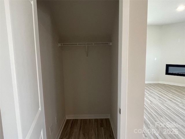 view of closet