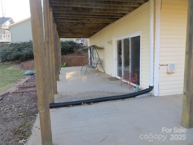 view of patio