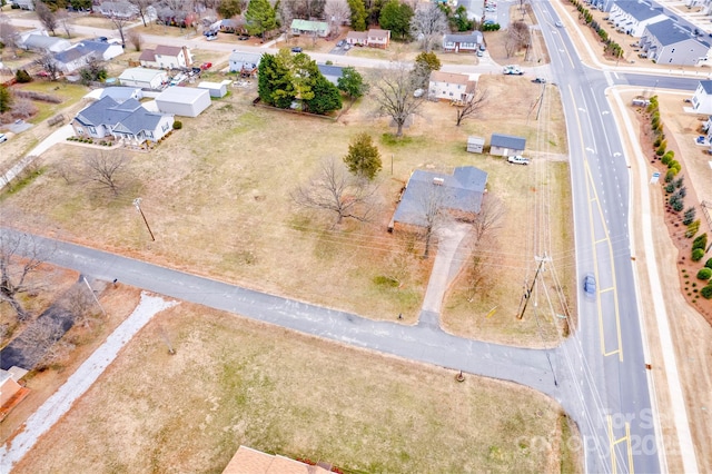 birds eye view of property featuring a residential view