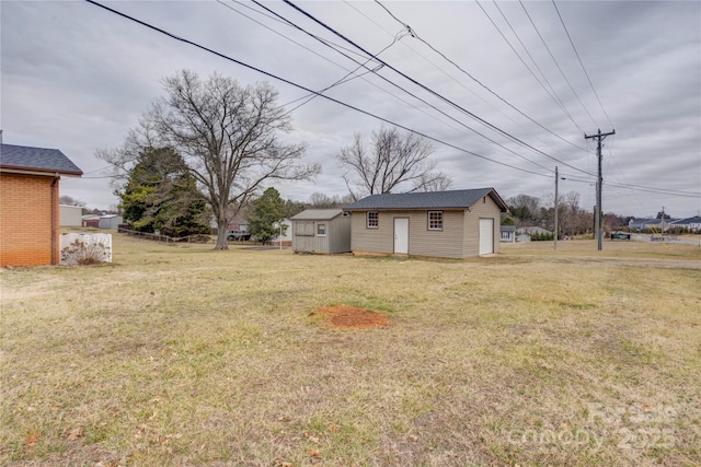2004 Grandhaven Dr, Concord, NC 28027 - view of green lawn with an outbuilding