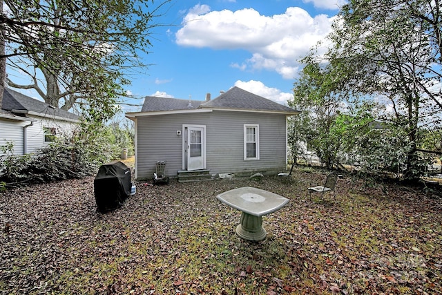 view of back of property