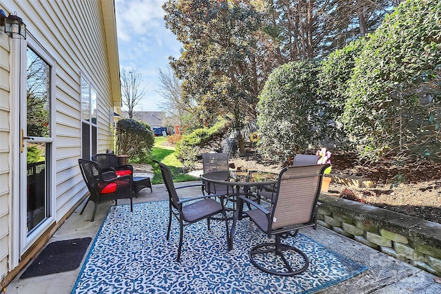 view of patio / terrace