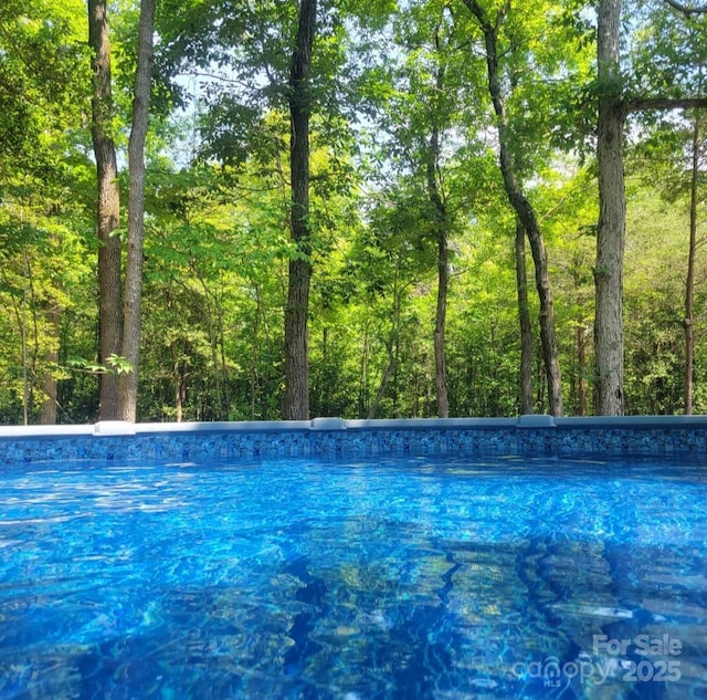 view of pool