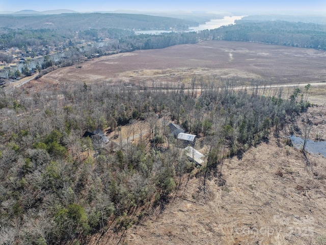 bird's eye view featuring a mountain view