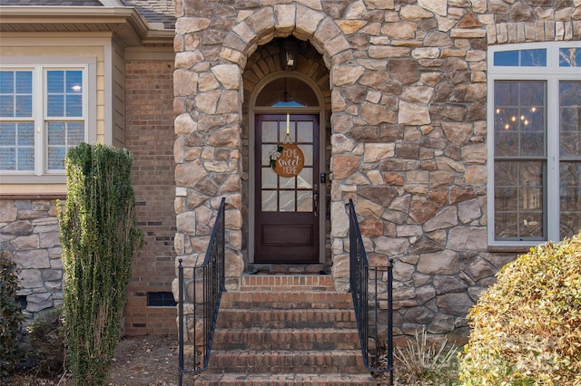 view of entrance to property