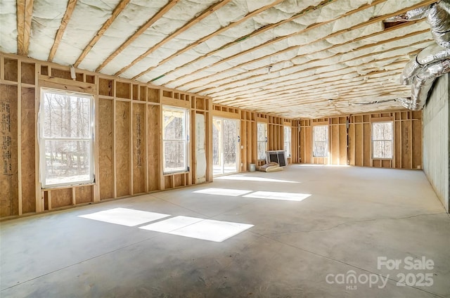 misc room featuring concrete flooring