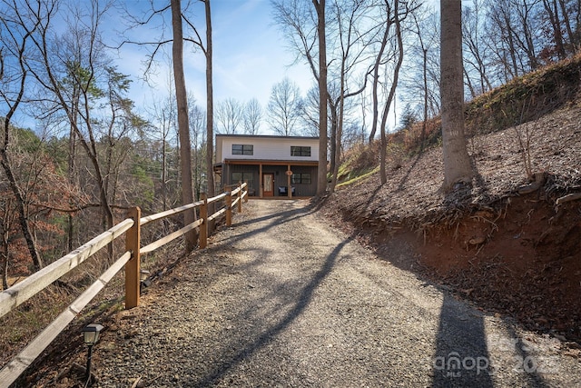 view of front of house