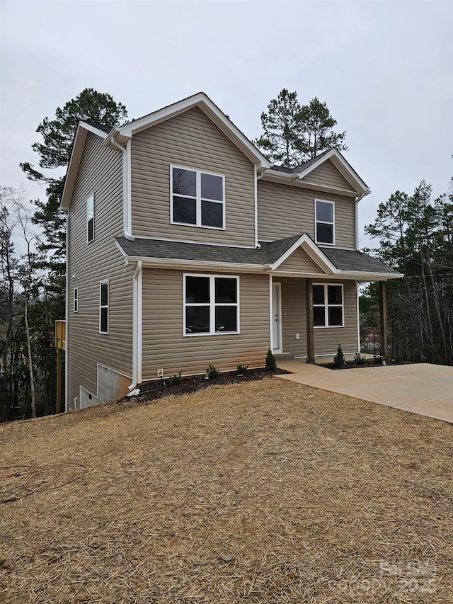 view of traditional-style house