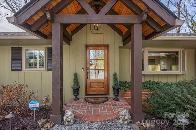 100 Stone Circle Dr, Tryon, NC 28782 - view of exterior entry