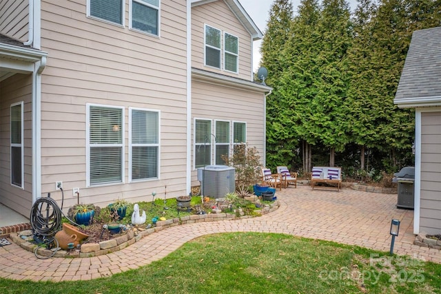 exterior space featuring a patio area