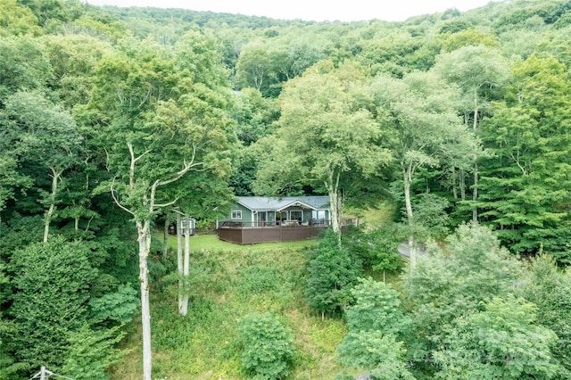 423 Grouse Thicket Rd Unit 238, Mars Hill, NC 28754 - aerial overview of property's location with a heavily wooded area