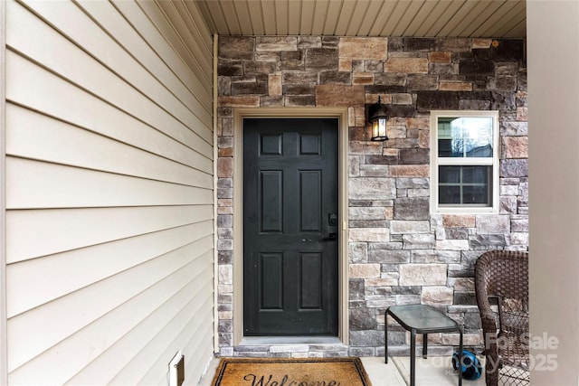 view of property entrance