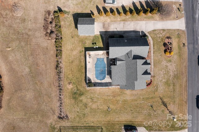 drone / aerial view