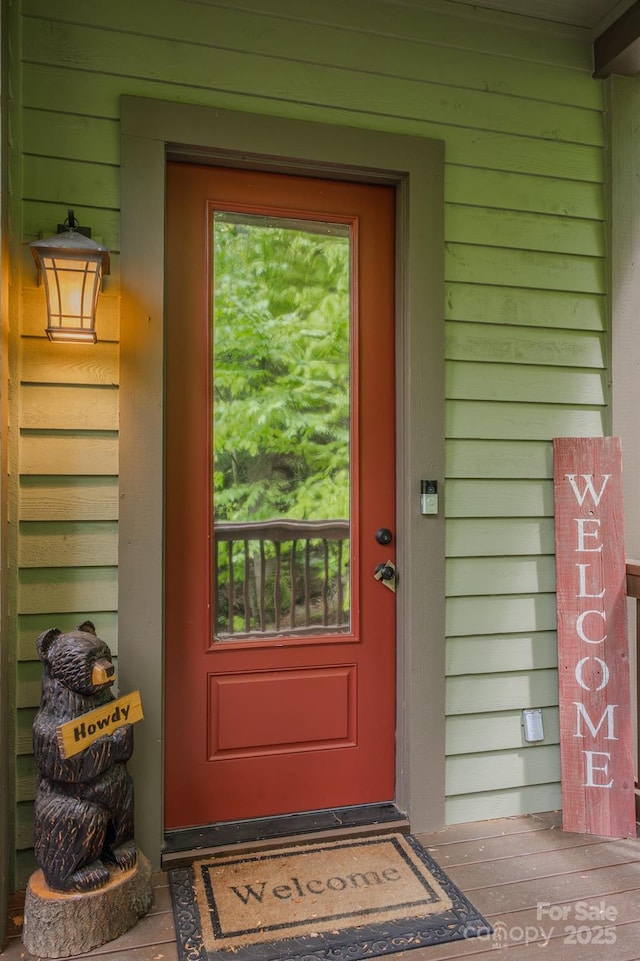 142 Allspice Ct, Tuckasegee, NC 28783 - view of doorway to property