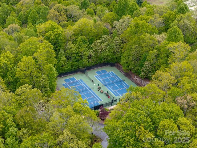 142 Allspice Ct, Tuckasegee, NC 28783 - bird's eye view of a forest