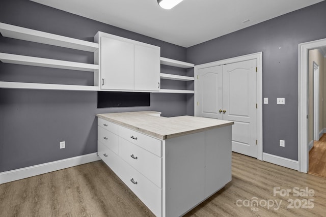 walk in closet featuring wood finished floors