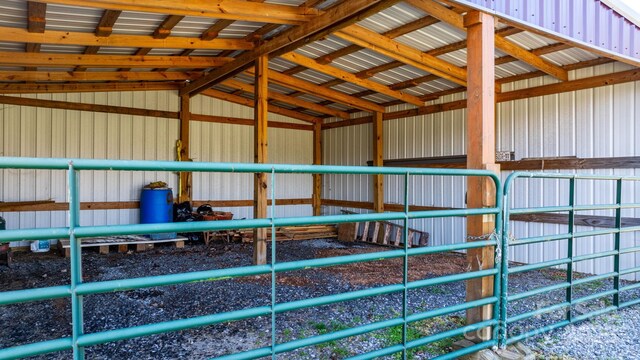 view of stable