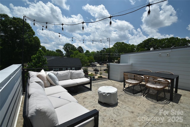 7020 Loso Commons Way, Charlotte, NC 28217 - patio / terrace featuring outdoor lounge area and outdoor dining space