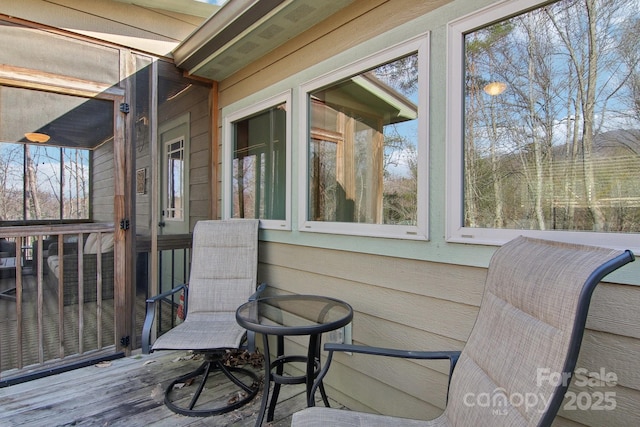 363 Luther Burbank Dr, Lake Lure, NC 28746 - view of deck