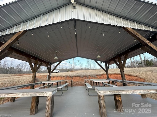 view of property's community featuring a rural view