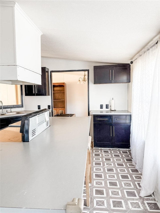 kitchen featuring sink