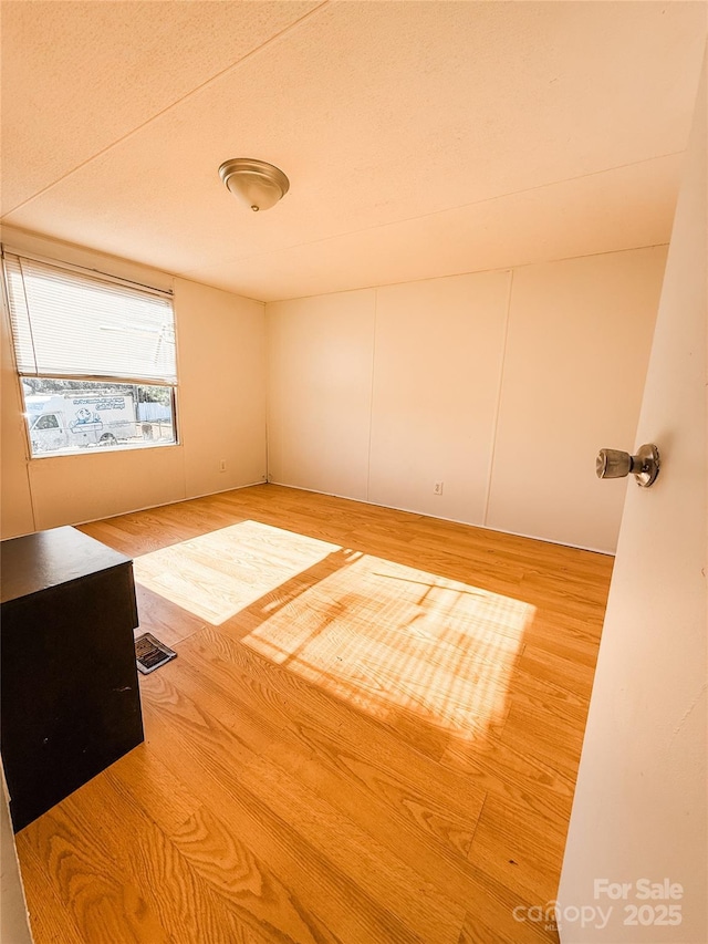 empty room with wood-type flooring