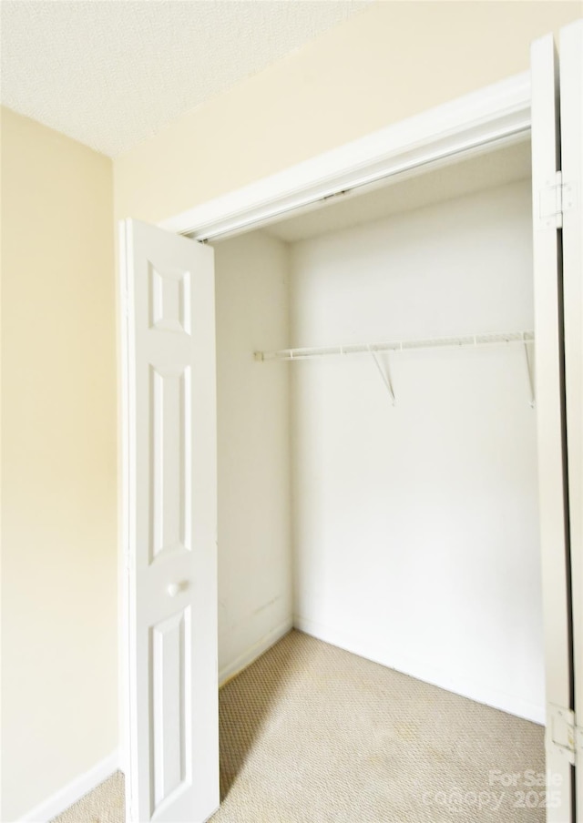 view of closet