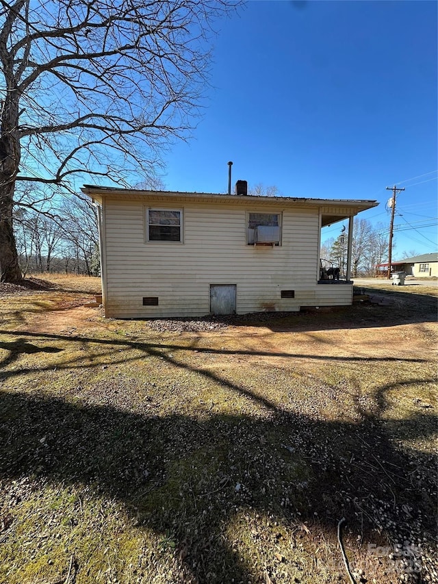 view of rear view of house