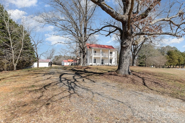 view of street featuring driveway